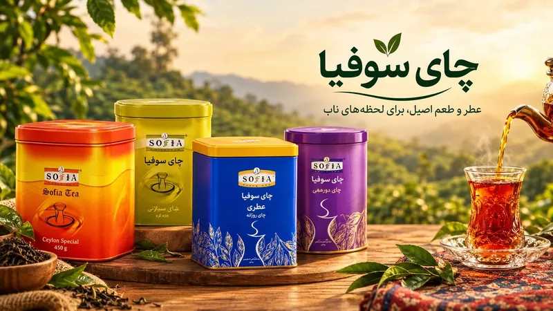 بنر چای سوفیا