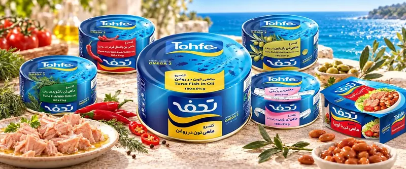بنر کنسرو تحفه